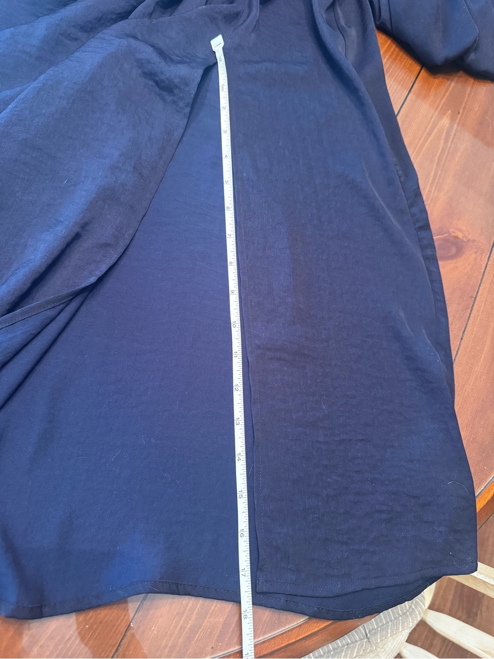 Gap Navy Blue Maxi Dress Short Sleeves Size Large, Worn One Time - Picture 10 of 12